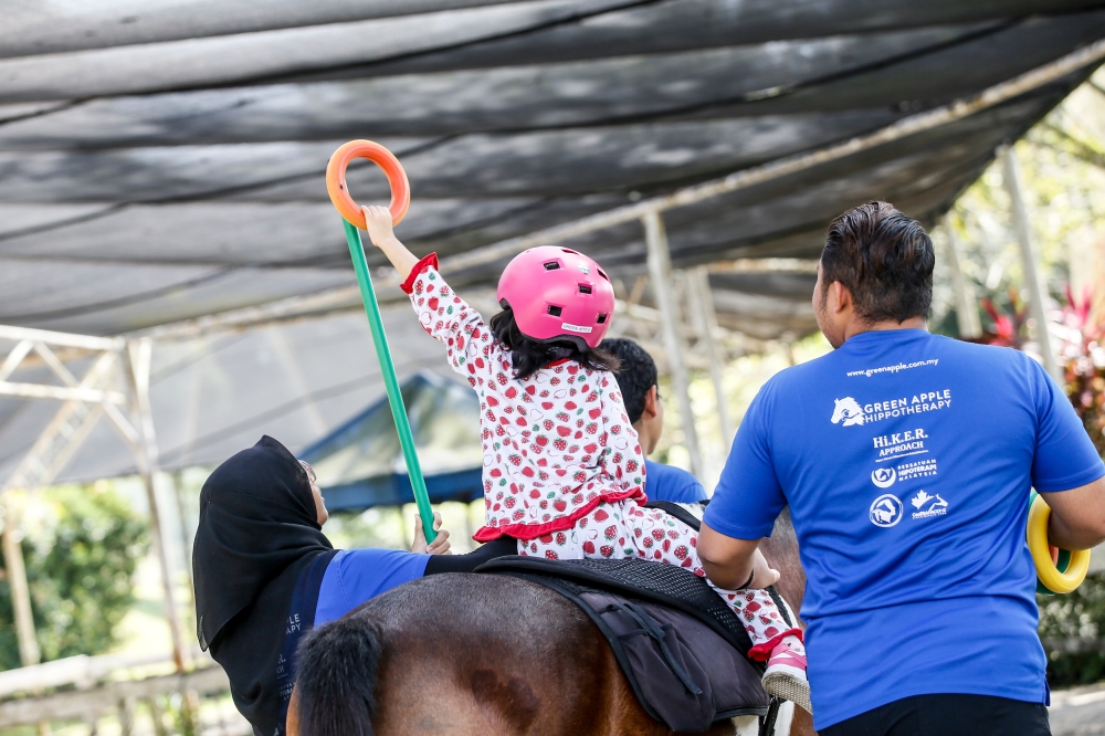 Children with special needs often require tailored education to address their unique requirements. — Picture by Hari Anggara.