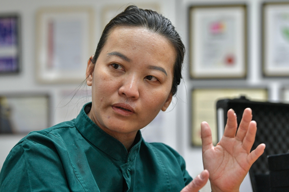 Aileen Ong takes pride in her career as a mortician and funeral director, a profession she has embraced for the past 12 years. — Bernama pic