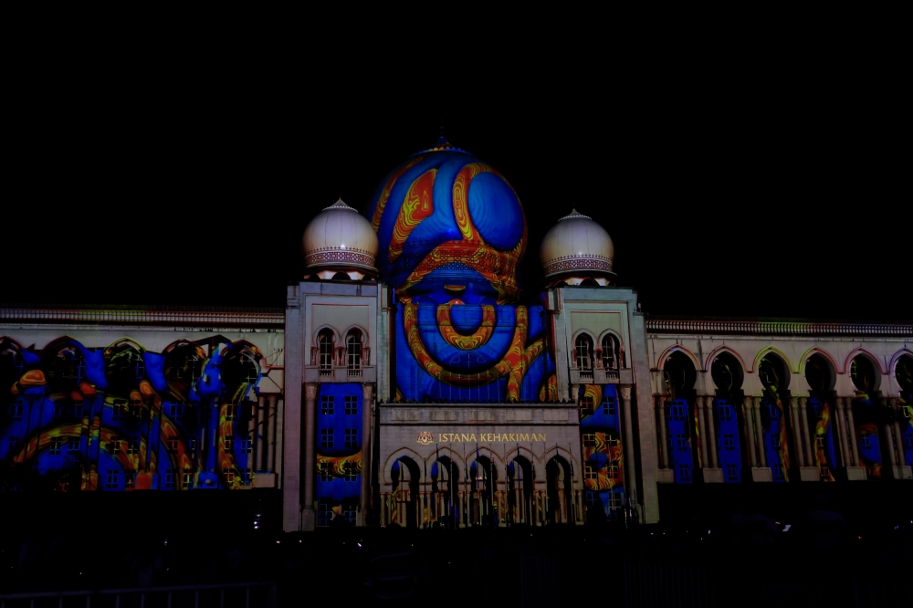 LAMPU 2024 is not just about illuminating the night, but also serves as a stepping stone to nurture visual and light art talent. — Bernama pic