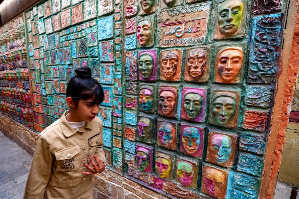 Yazdi said he drew inspiration from the Pompidou Centre in Paris, a cultural hub that transformed the heart of the French capital in the 1970s. — AFP pic 