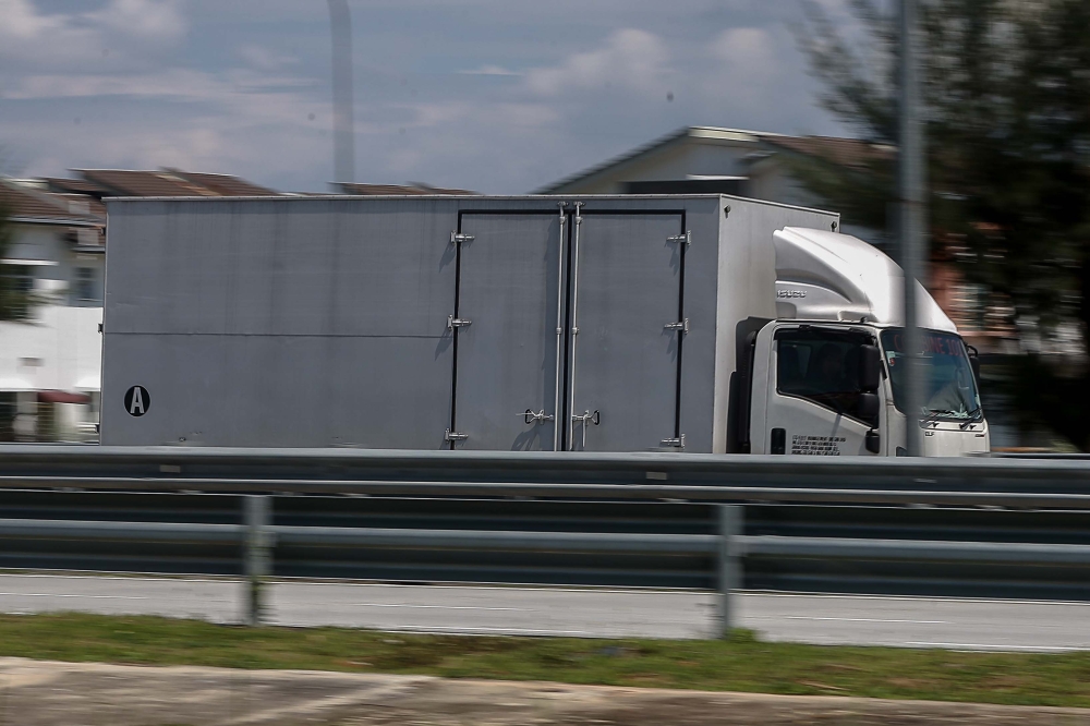 For container trailers, the motor vehicle licence can be renewed for a maximum one year (in the first 10 years after it was first registered), and for a maximum six months (after the first 10 years). — Picture by Sayuti Zainudin