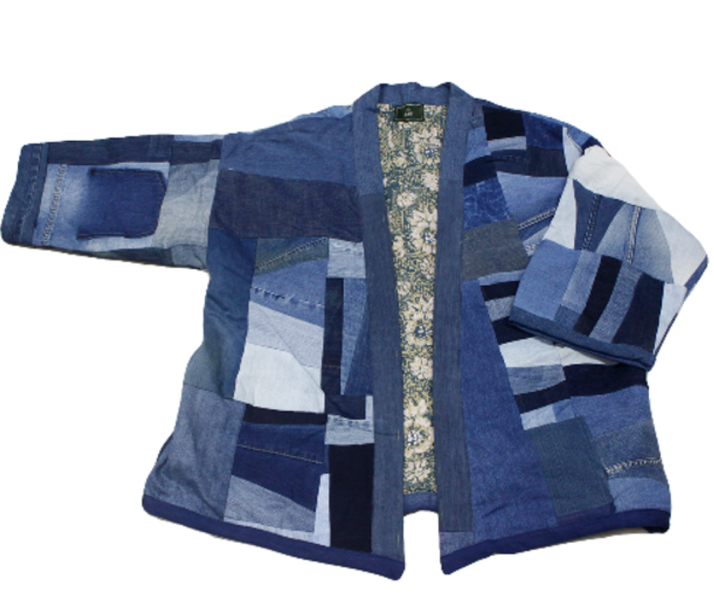 Suri Lifestyle’s patchwork reversible boro kimono. — Picture courtesy of Suri Lifestyle