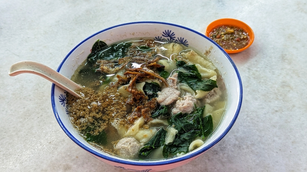 In the morning, Zhang Kee also serves ‘pan mee’ — Picture by Ethan Lau