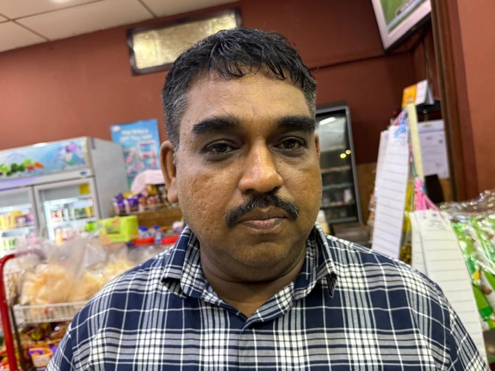 Mohammad Ali, proprietor of Restoran PS Indah, an Indian-Muslim restaurant in Taman Perling, said business has steadily picked up since the start of the year. — Picture by Ben Tan