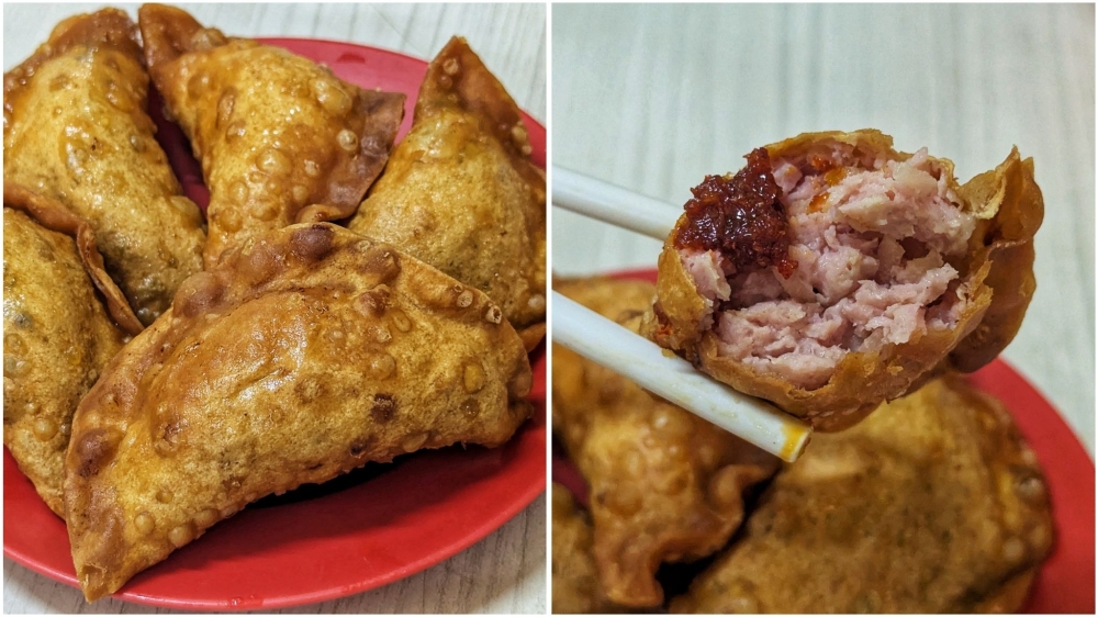 The dumplings are fried whole, but remain crispy around the centre. Great with some ‘sambal’ — Picture by Ethan Lau