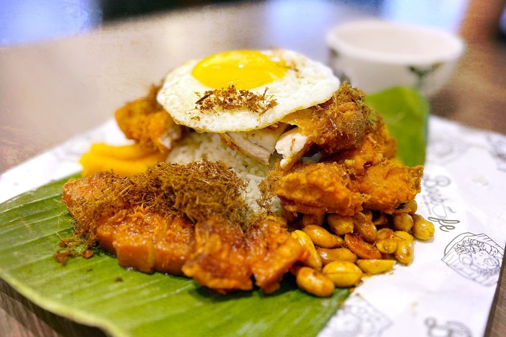 The Best of Both Worlds Nasi Lemak. — Picture by CK Lim