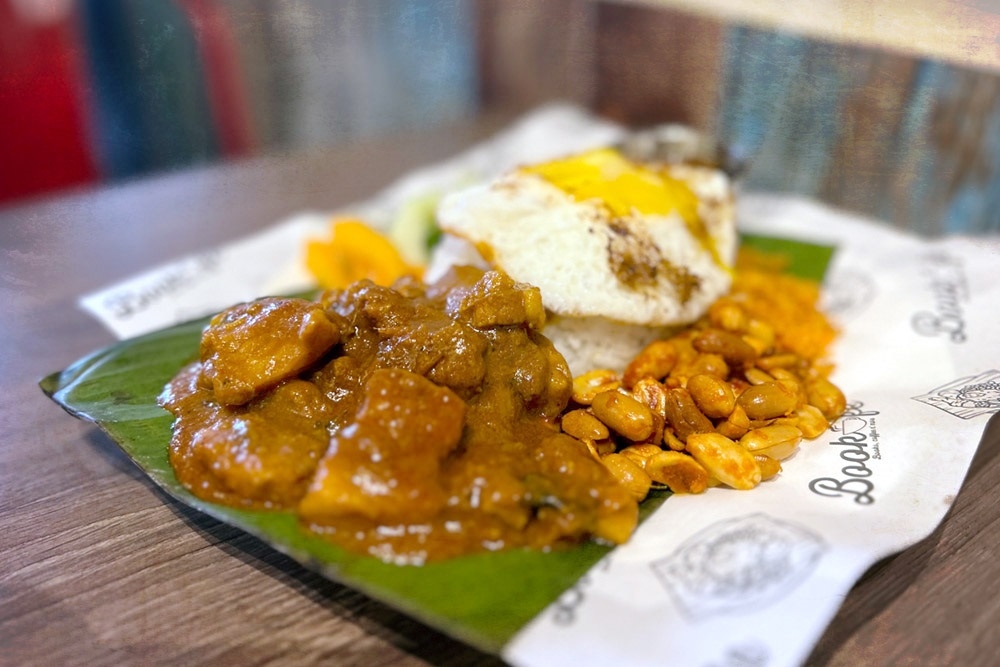 Their signature Best Pork Curry Nasi Lemak. — Picture by CK Lim