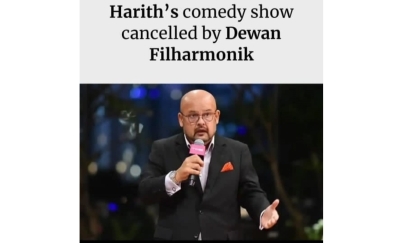 Harith Iskander’s comedy show cancelled after death threat and abuse aimed at his children