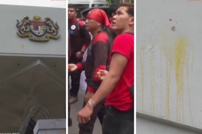 Malaysian embassy in Jakarta pelted with eggs over MMEA shooting of Indonesian nationals