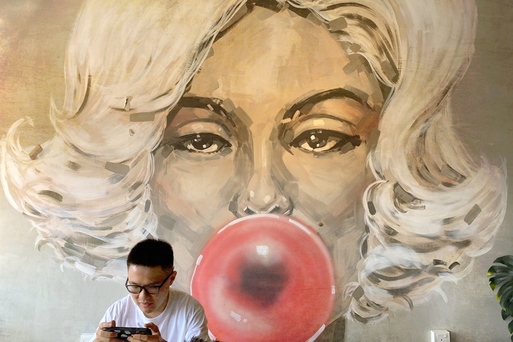 Wall mural — Picture by CK Lim