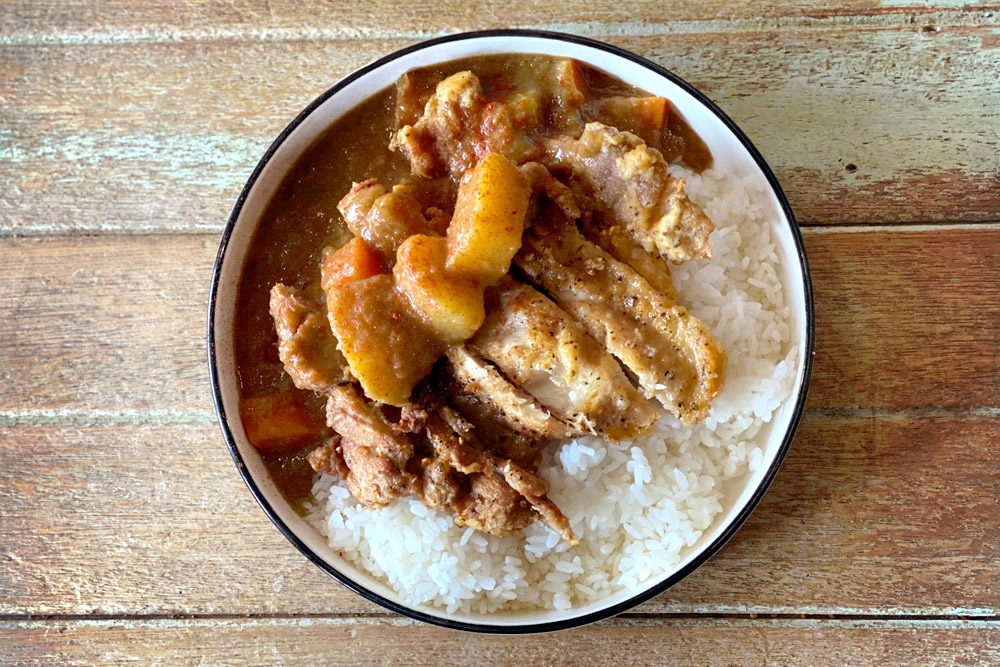 Chicken Katsu Curry Rice — Picture by CK Lim