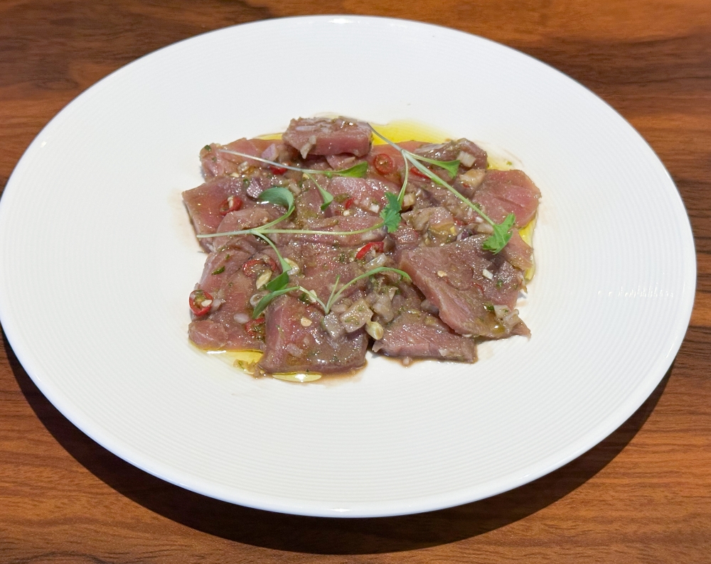 Umai Tuna is probably the best riff of ceviche with that hit of ‘budu’ — Picture by Lee Khang Yi