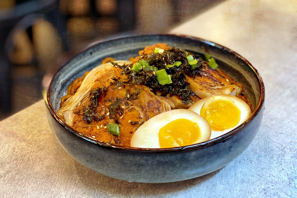 Chicken Roulade Dry Ramen. — Picture by CK Lim