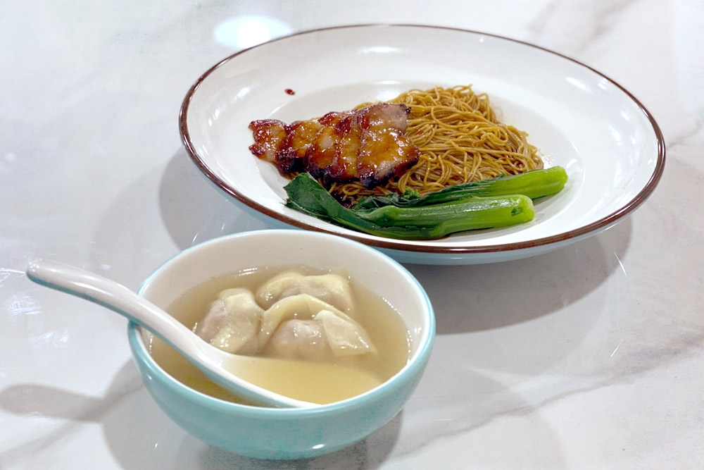 ‘Cha siu wantan mee’ — Picture by CK Lim