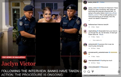 Singer Jaclyn Victor upset at fake AI vid, filing police report