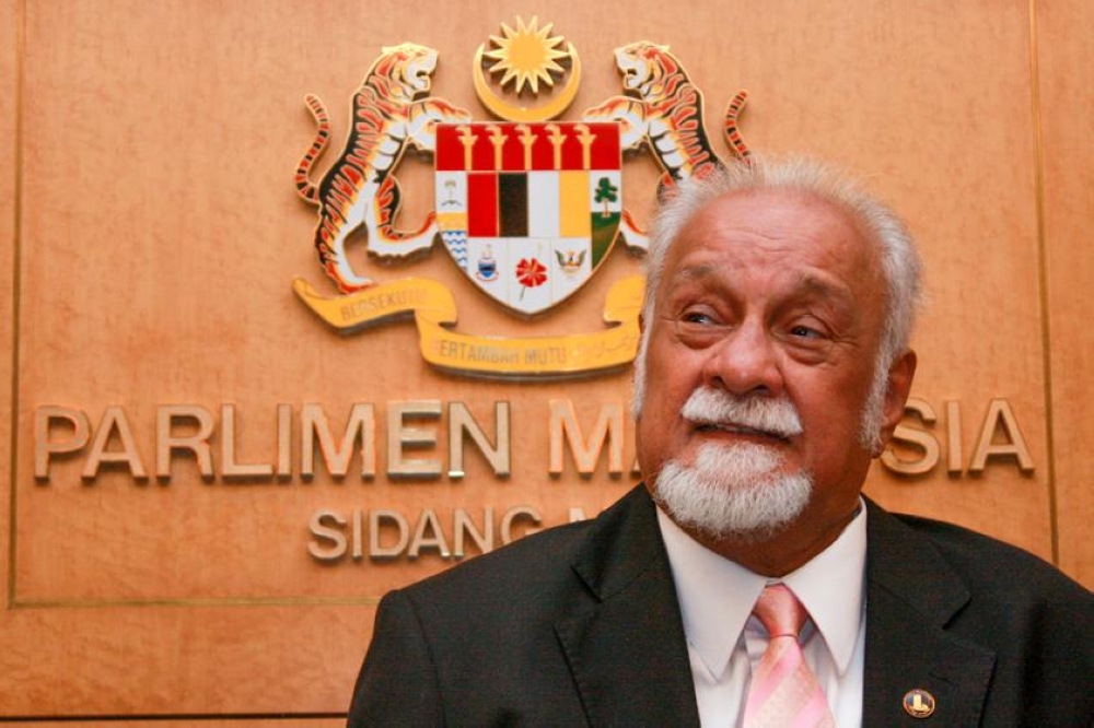 Karpal Singh was charged with an offence of sedition in 2002. — Picture by Siow Feng Saw