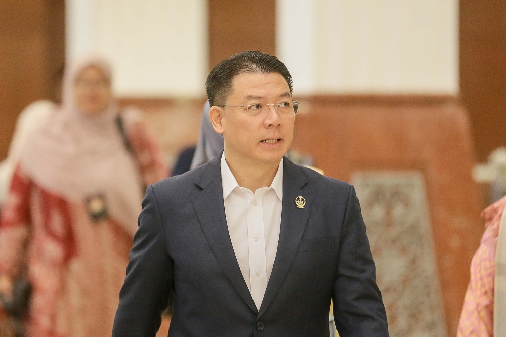 Nga Kor Ming said an Urban Renewal Bill would be tabled during the first parliamentary meeting in 2025. — Picture by Sayuti Zainudin